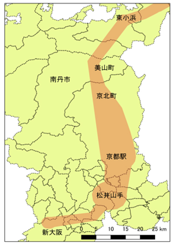 美山町知井の新幹線問題を考える 「北陸新幹線（敦賀・新大阪間）延伸計画が引き起こす地域問題」